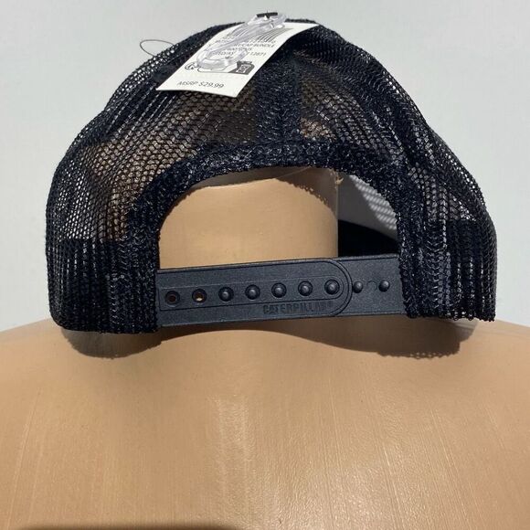 NWT Caterpillar Men's Multicolor Cat Diesel Power Mesh Snapback Trucker Cap OS - Picture 3 of 10